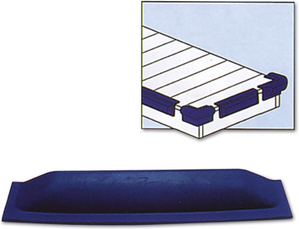 Majoni - Steigerfender recht 50x7x10 cm - blauw