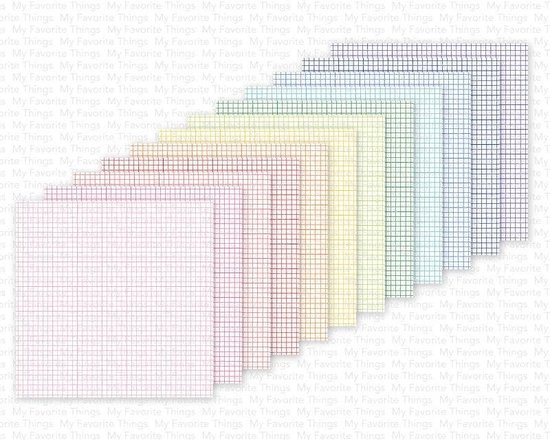 Rainbow Grid 6x6 Inch Paper Pad (EP-92) | bol.com