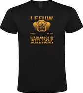 Klere-Zooi - Sterrenbeeld - Leeuw - Heren T-Shirt - L