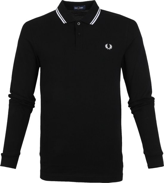 Foto: Fred perry longsleeve polo zwart 350 maat m heren