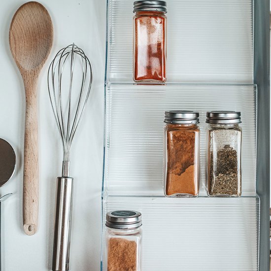 iDesign - Linus Lade Kruidenrek - Kunststof - Transparant