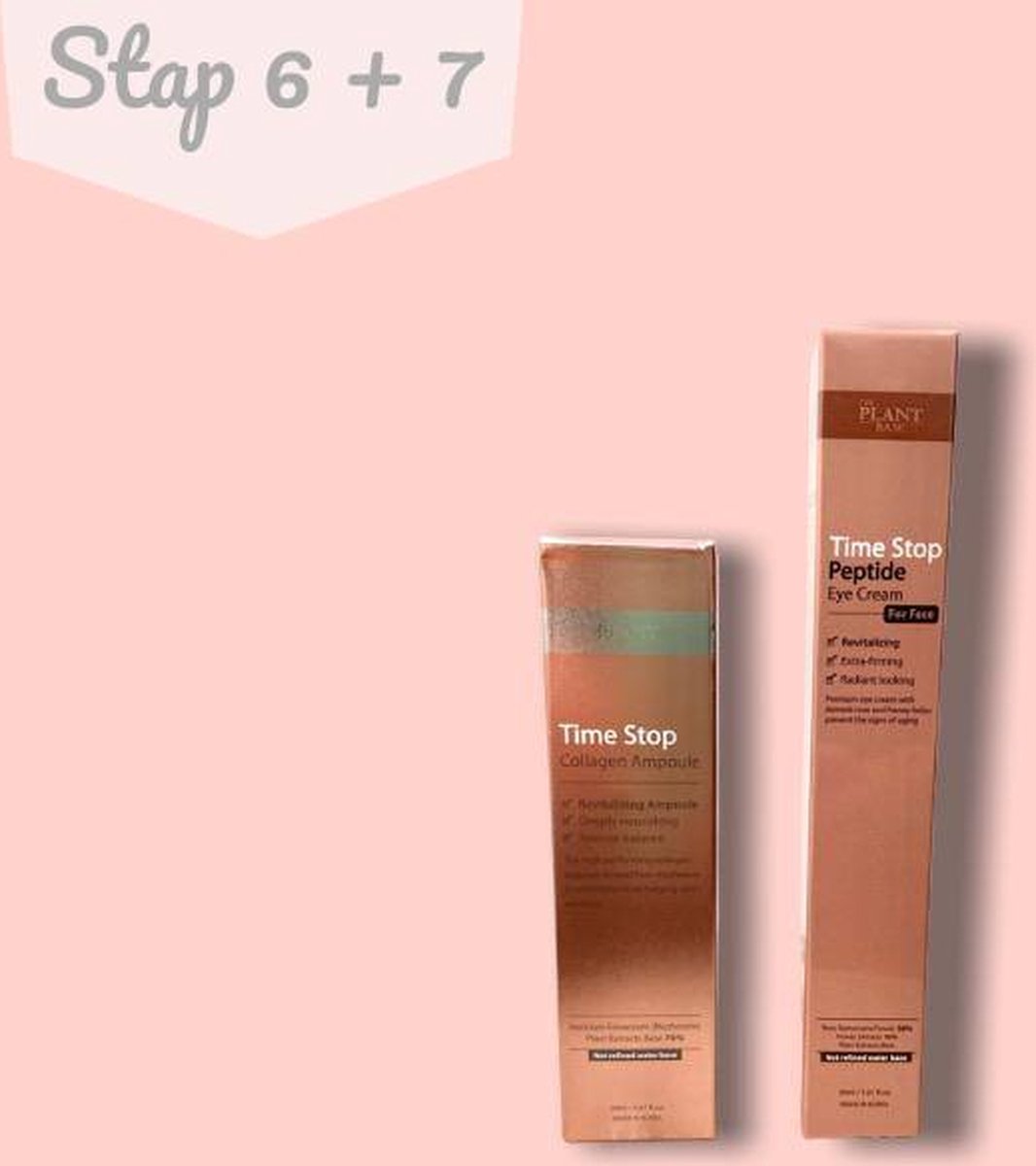 The Plant base - Time Stop Collagen Ampoule & Peptide