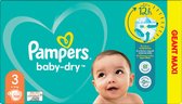 Pampers - Baby Dry - Maat 3 - Maxi Geant - 108 luiers