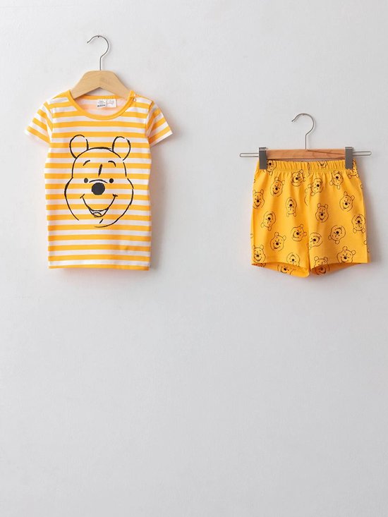 Winnie the pooh tweedelige set T-shirt en short jongens