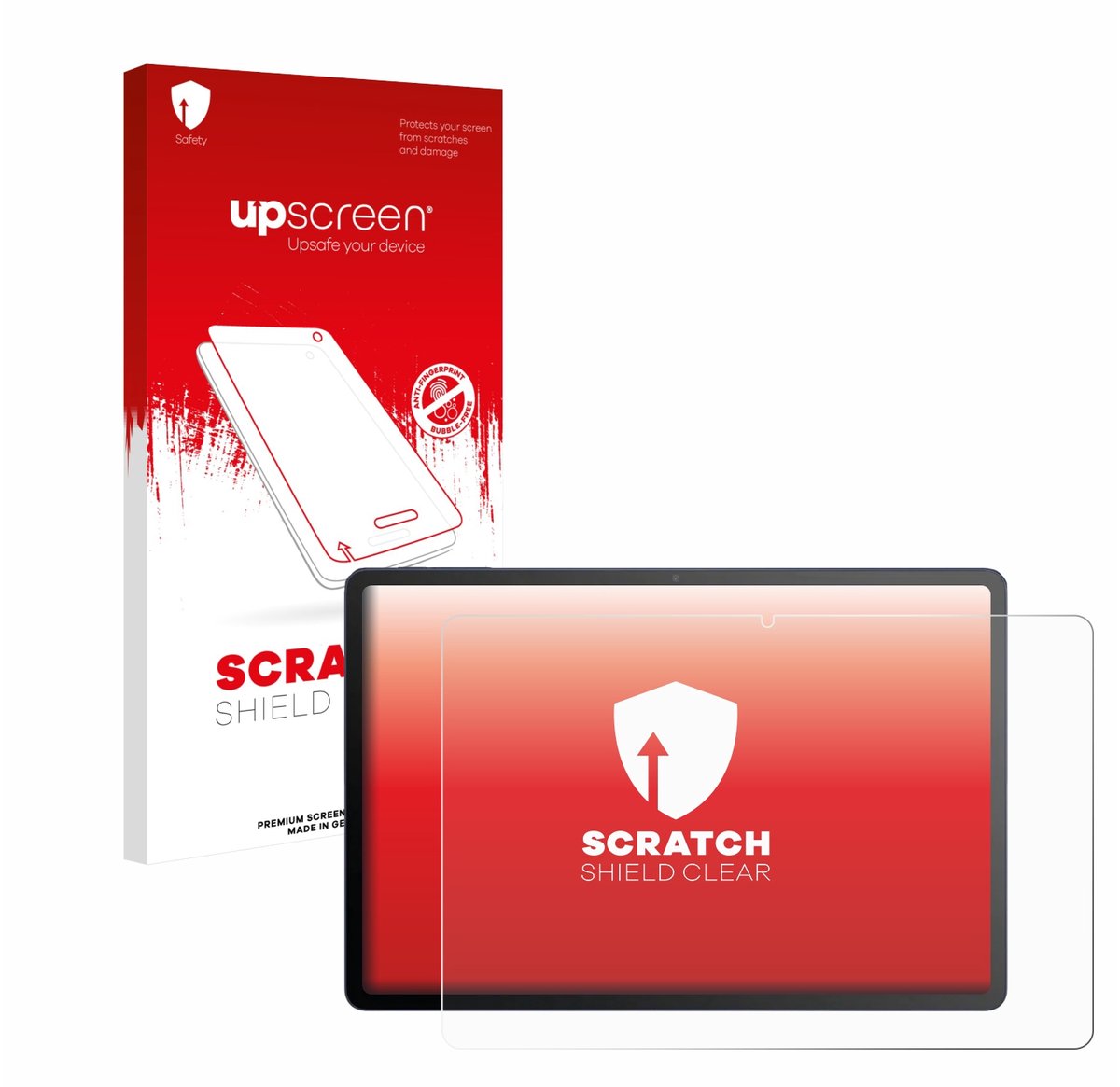 upscreen - Screenprotector voor TCL Tab A1 Plus - Folie Beschermfolie transparant