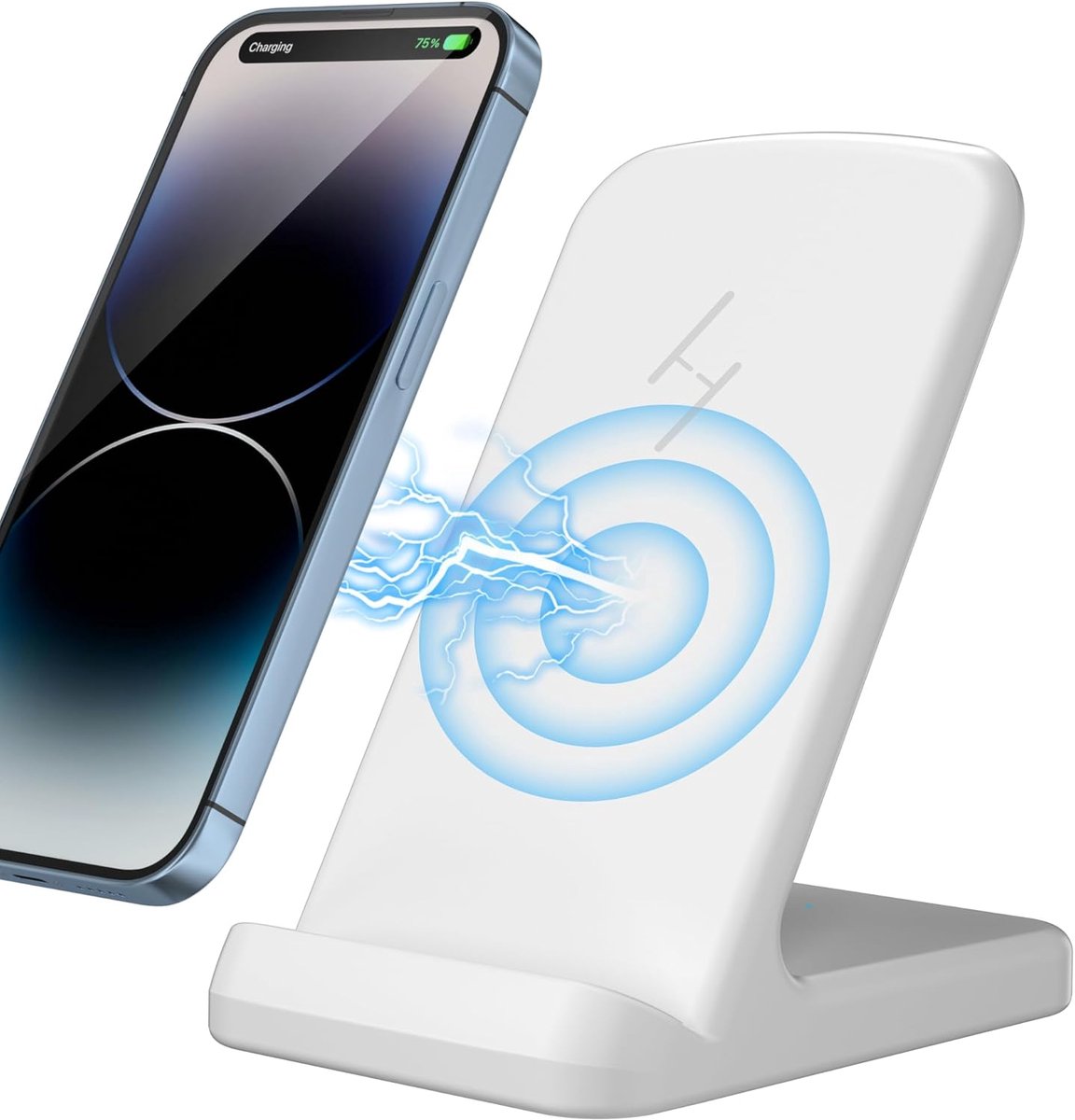 Draadloze iPhone Oplader – Wireless Charger – Draadloze Lader - power houder