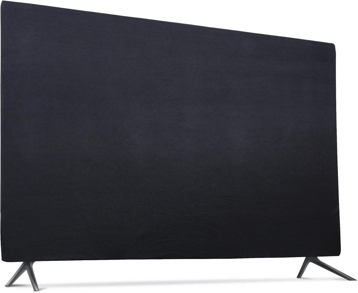 TV Hoes - Scherm Beschermer - Stofvrij Houden - Zachte Lycra Stof - 43 Inch - Zwart