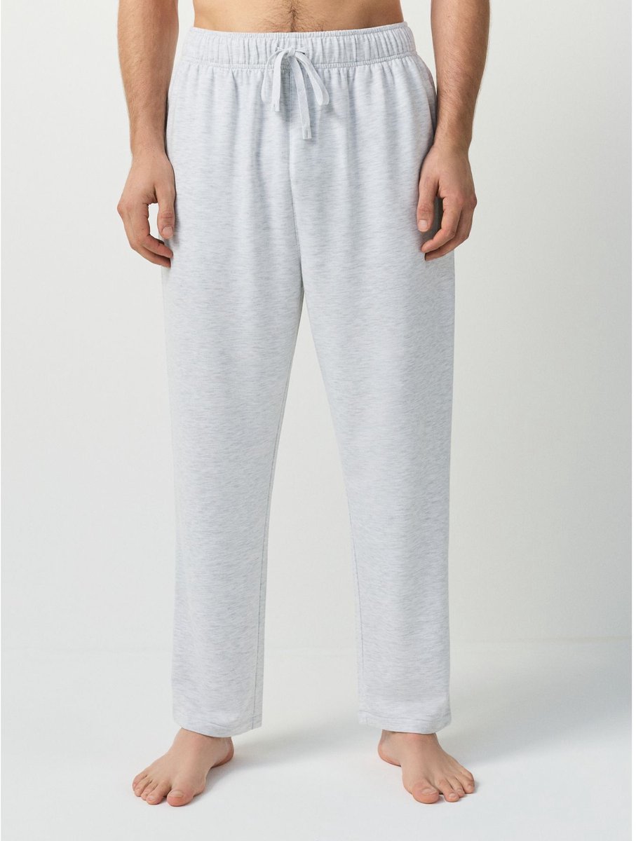 Next - Heren - Zachte, lichte joggingbroek met standaard pasvorm - Grijs