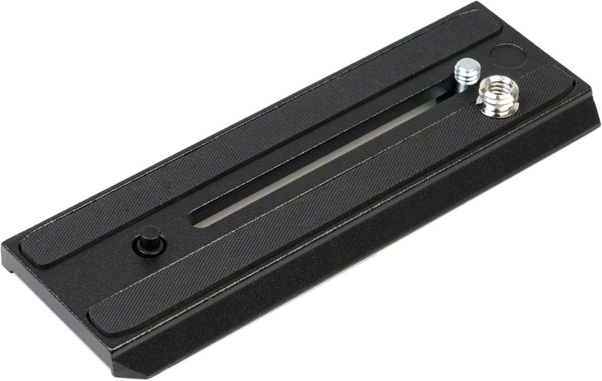 Videocamera Plaat - Snelwisselplaat - Stabilisatie - Hoge Capaciteit - 14cm Lang - Zwart