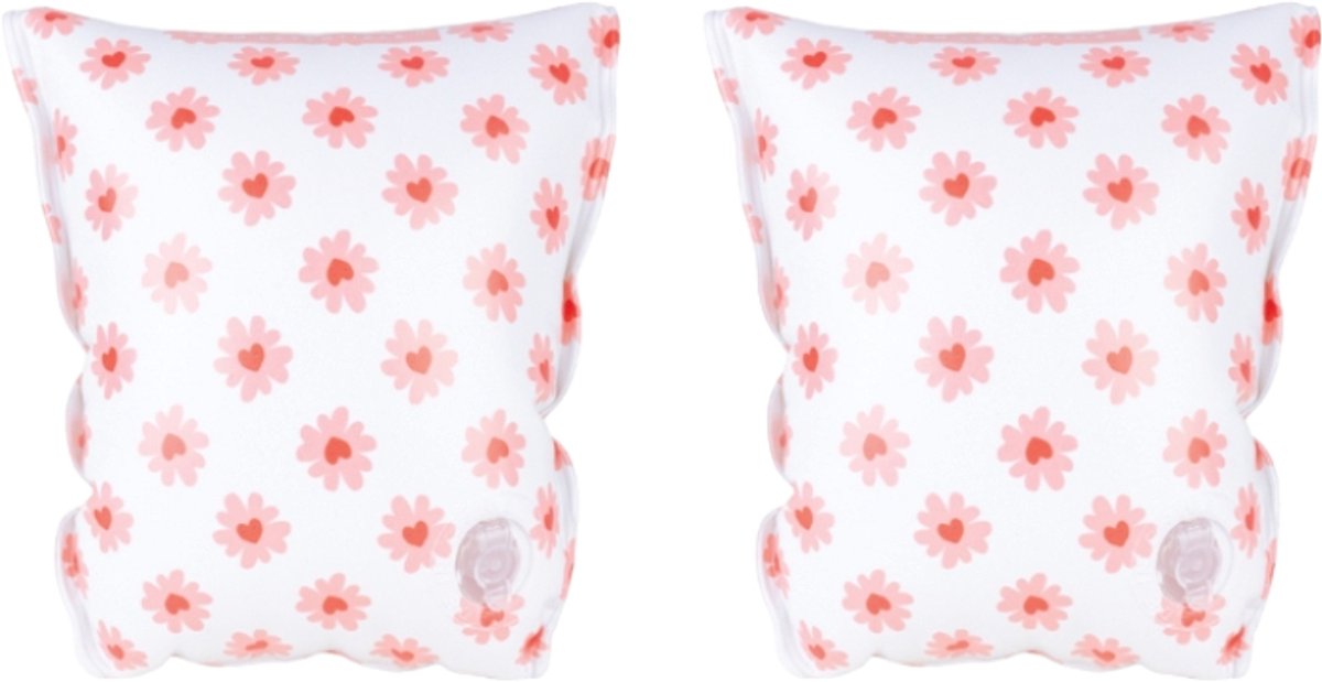 Swim Essentials Exclusive Zwembandjes Flower Hearts 0-2 jaar