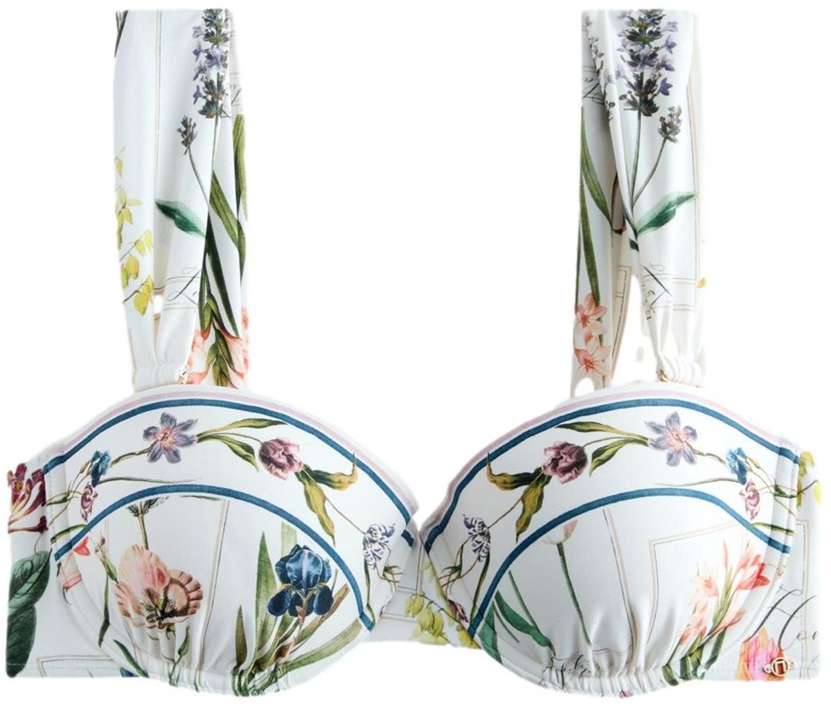 Next - Dames - Balkonbandeau-bikinitop met beugels - Wit