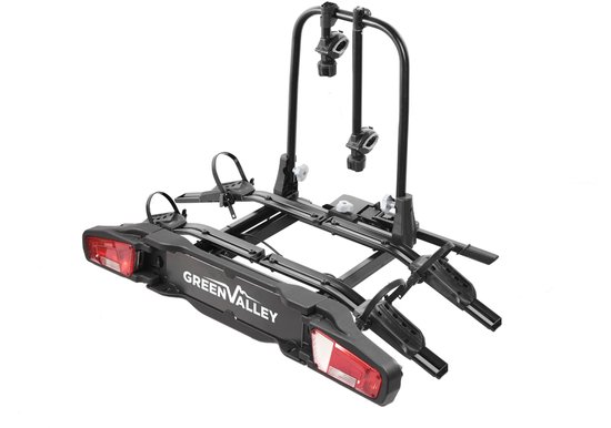Green Valley E-Explorer - Trekhaak Fietsendrager - Geschikt voor 2 fietsen - 60kg laadvermogen
