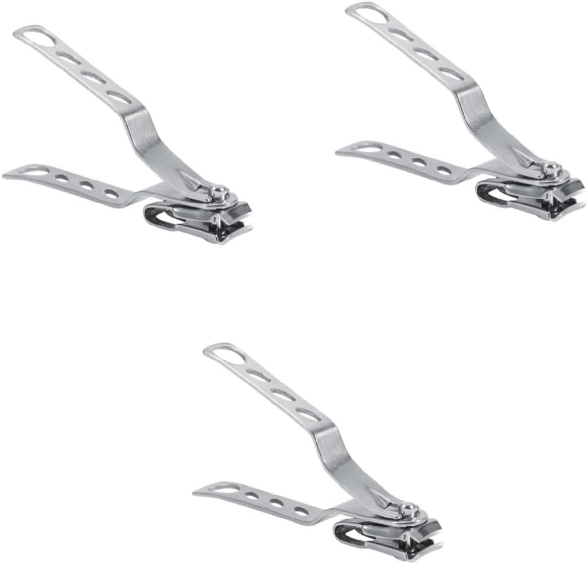 Nagelknipper Set - Nagelschaar Tool - Nieten Knippen - 360 Graden Kop - 9.9 cm - Zilverkleurig