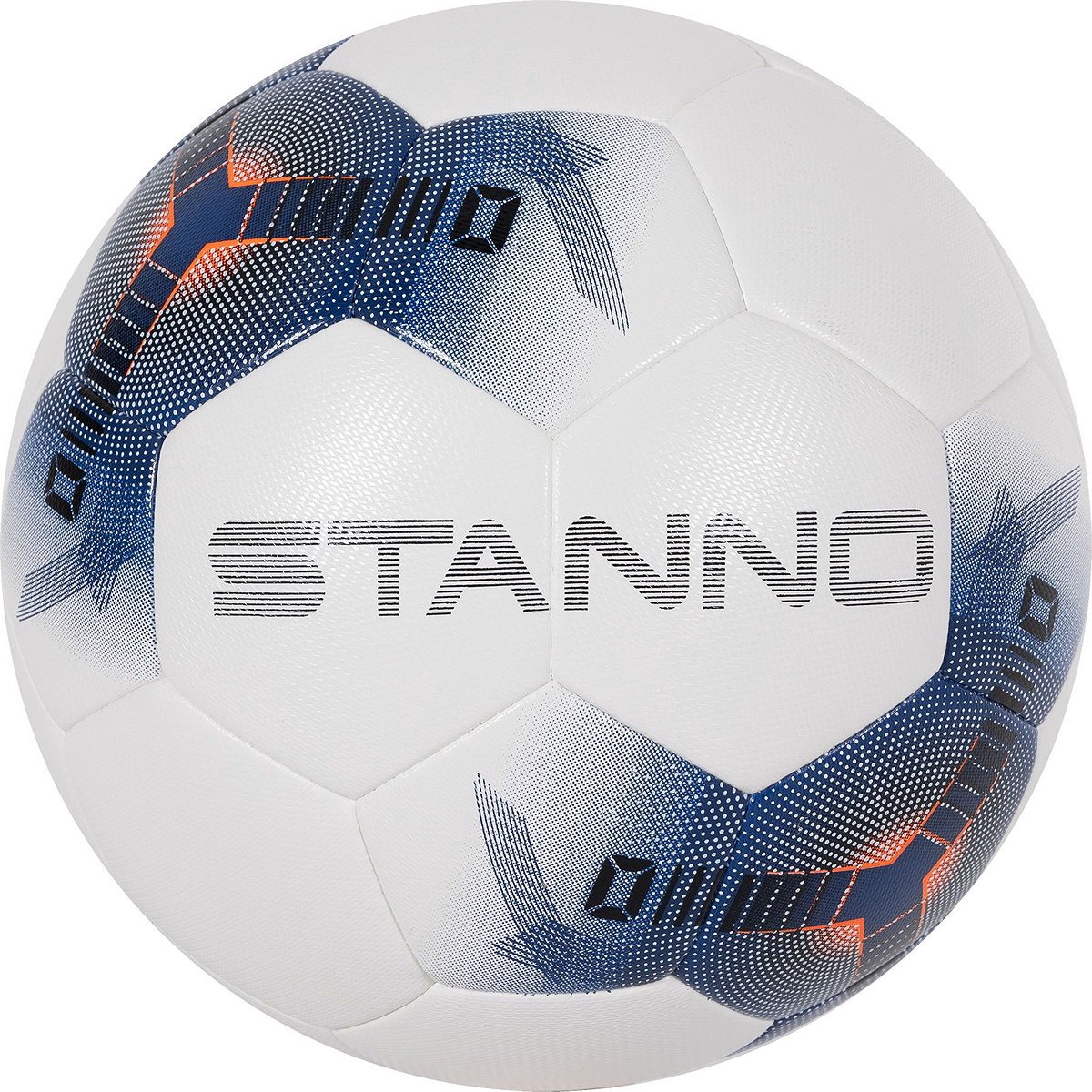 Stanno Prime II Wedstrijd/Trainingsbal - Wit / Marine | Maat: 5