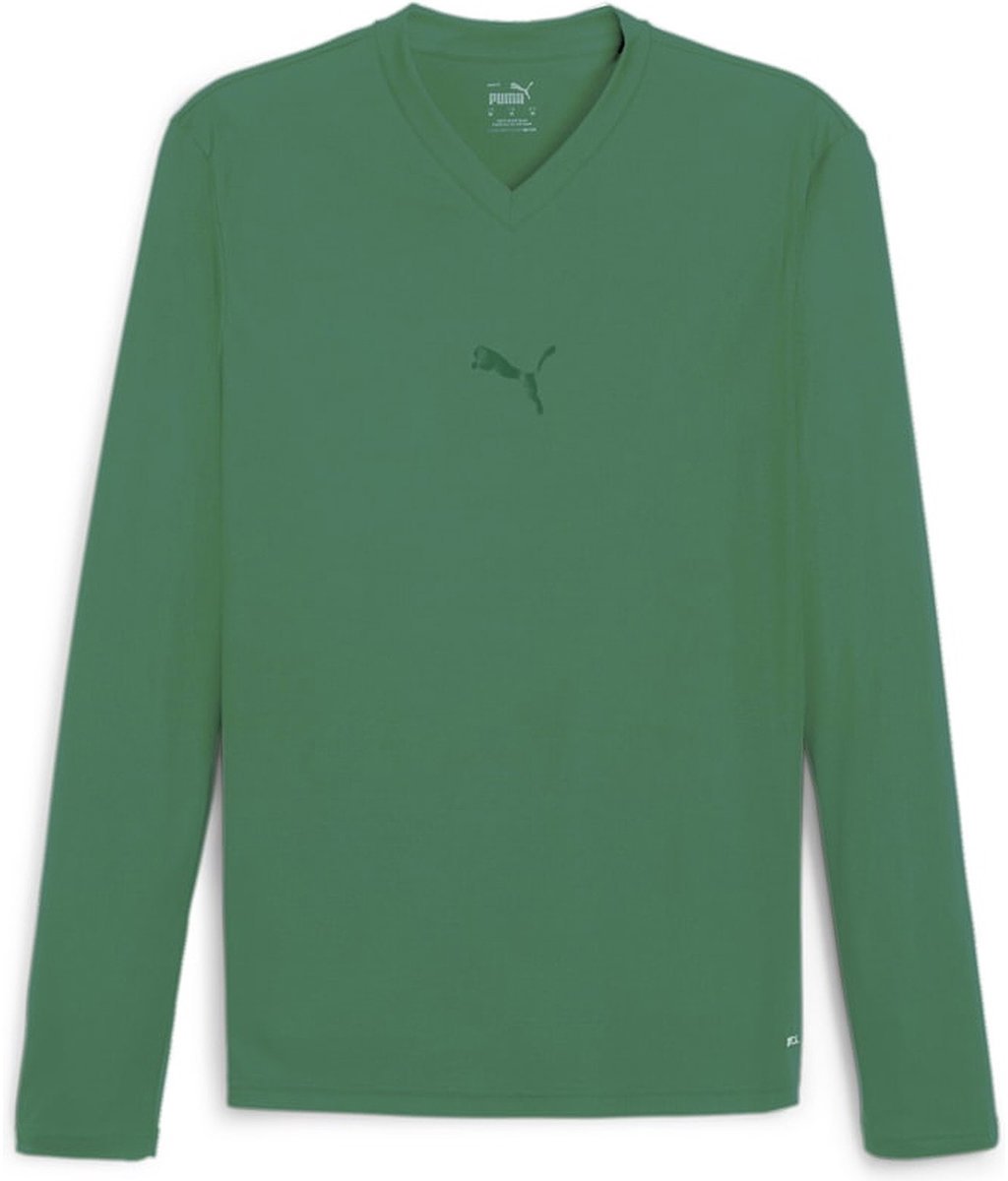 Puma Teamgoal Baselayer Shirt Lange Mouw Heren Groen