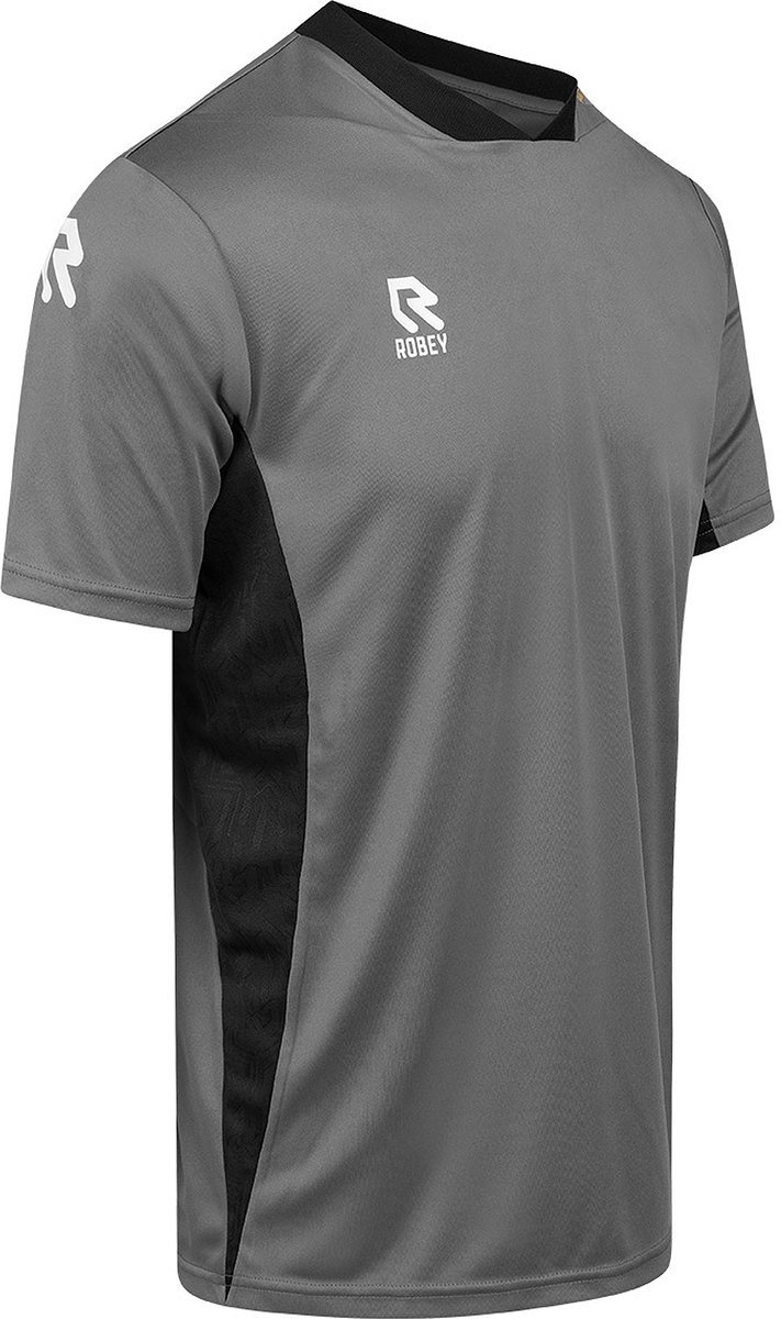 Robey Playmaker Shirt Korte Mouw Heren - Donkergrijs | Maat: 3XL