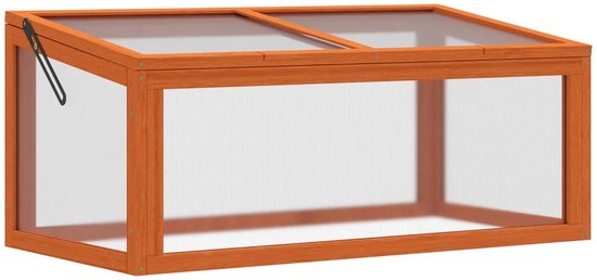 HOB Kweekkas - Mini Kweekkas - Broeikas - Binnen of buiten - Kweekkast - Kweek kas balkon - Moestuinbak - 90x46x40 cm