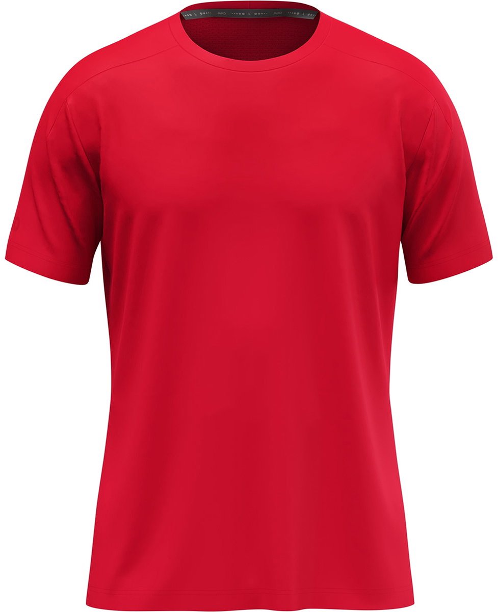 Jako Uni T-Shirt Heren - Rood | Maat: XL