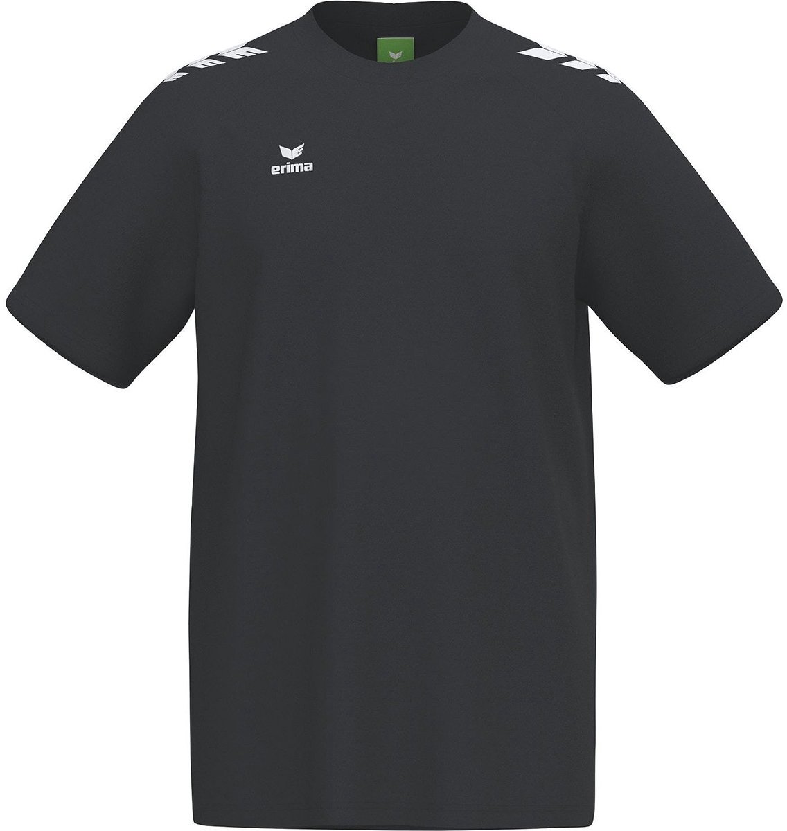 Erima Cmpt 3 Wings T-Shirt Heren - Zwart / Wit | Maat: S
