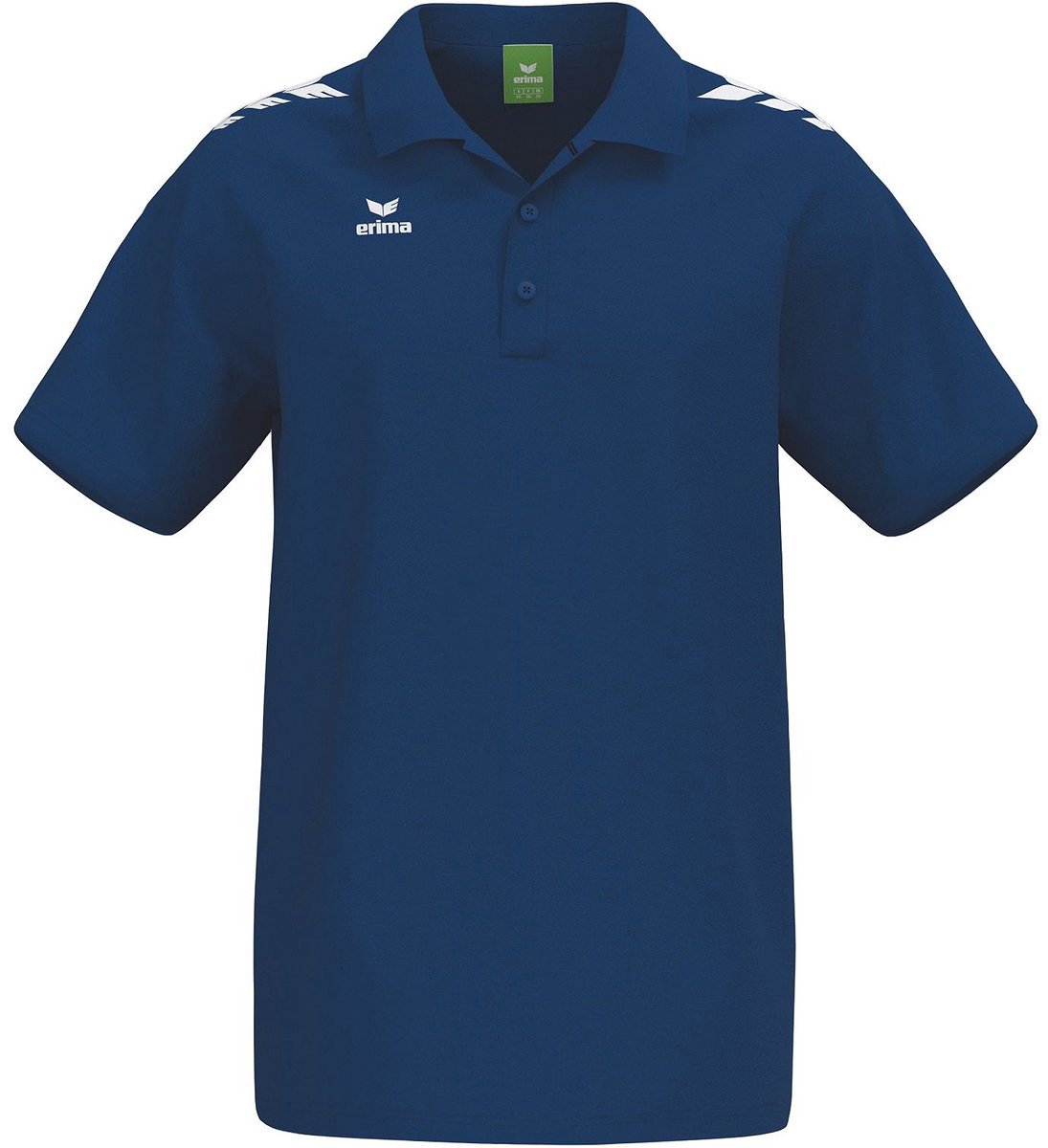 Erima Cmpt 3 Wings Polo Heren - New Navy / Wit | Maat: 3XL