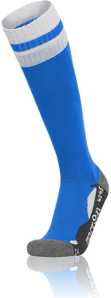 Macron Azlon Voetbalkousen - Royal / Wit | Maat: 39/42