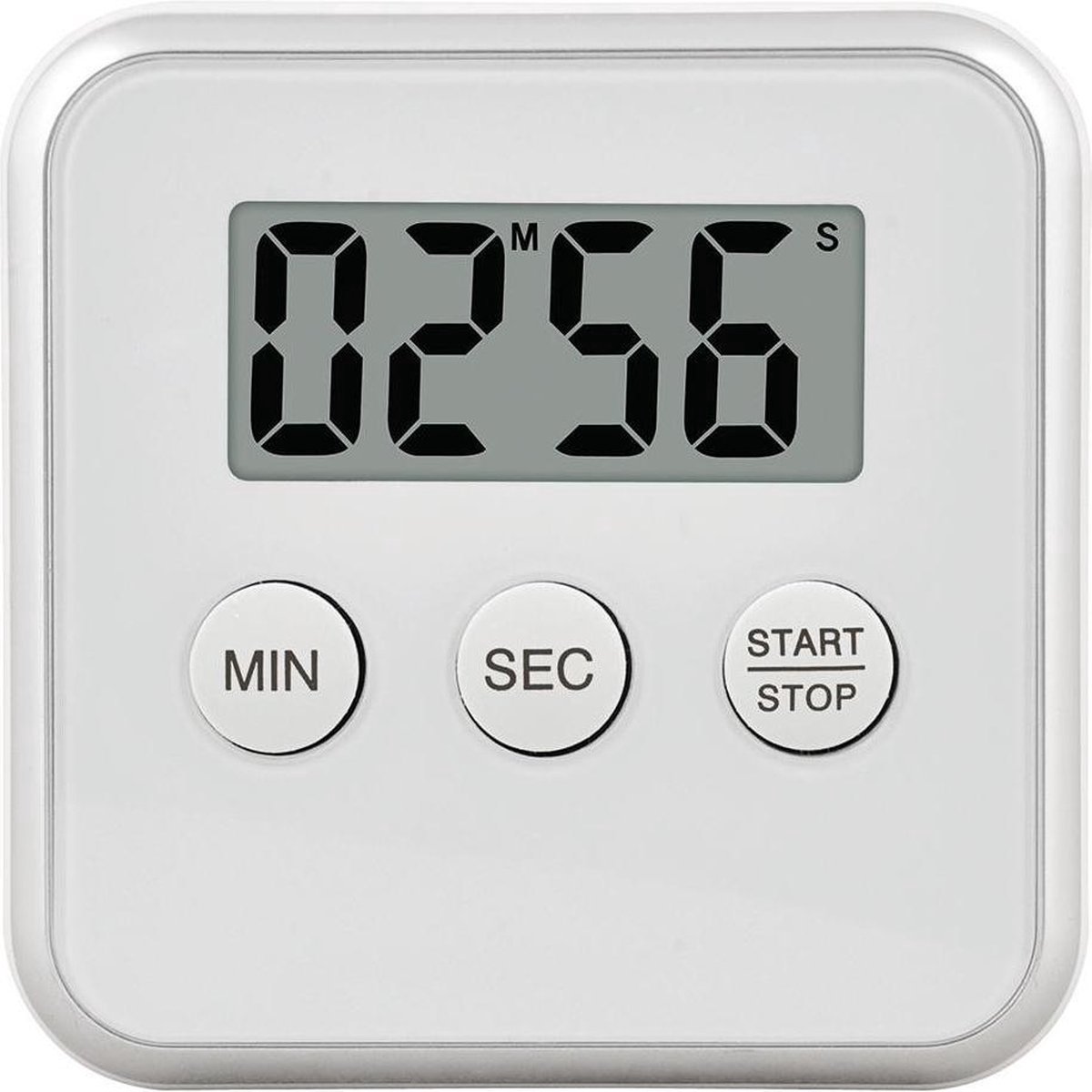 Magnetische Kookwekker Inclusief Standaard | Digitale Kook Wekker Timer | Digitaal | Wit
