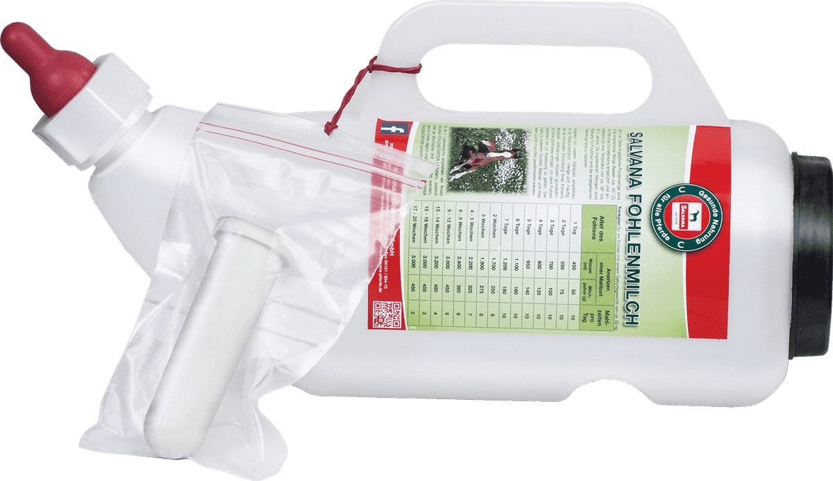 Salvana Milchflasche m. Sauger | 1kg