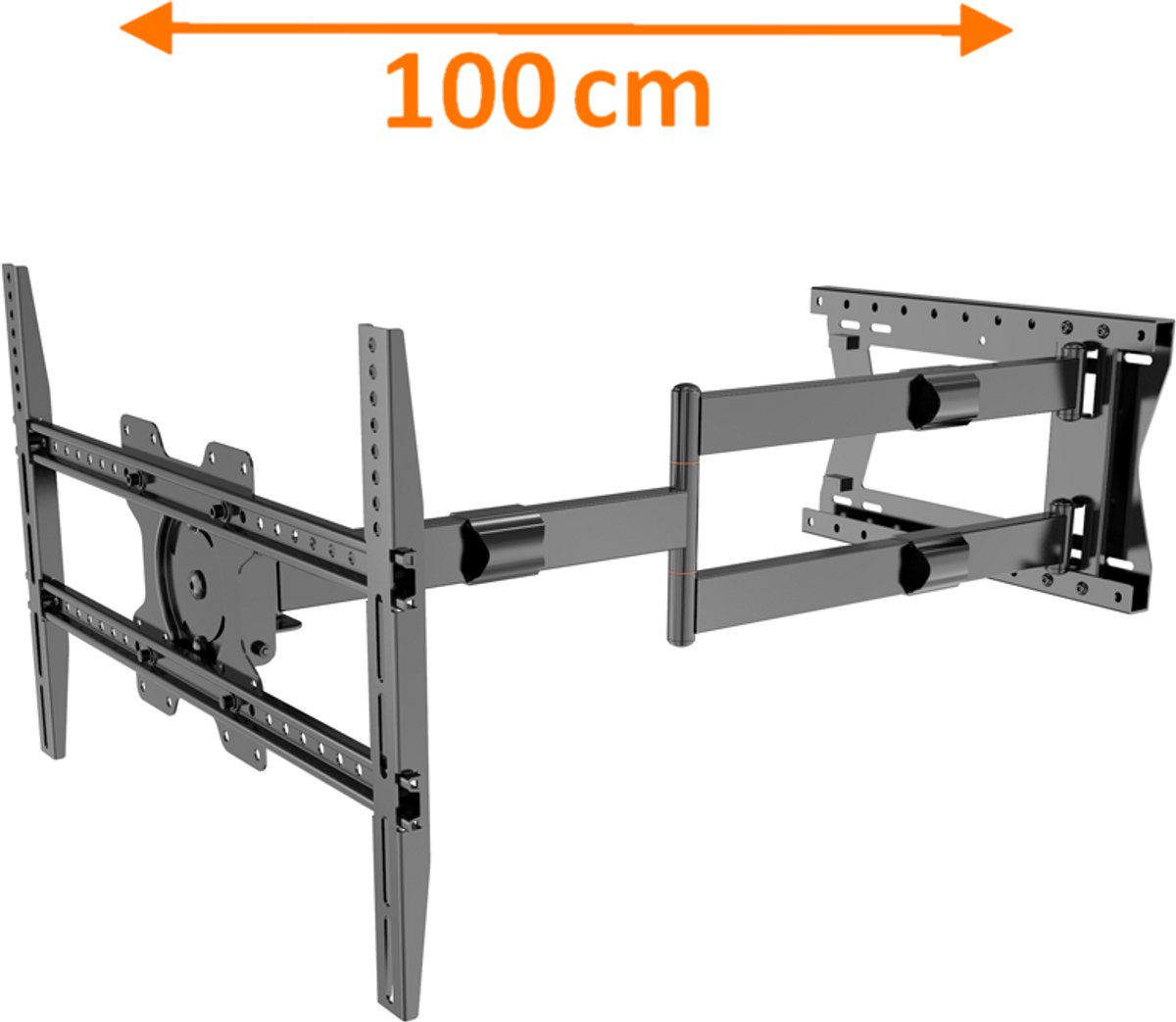 Crius 100 cm Rotate 600 TV Beugel Black