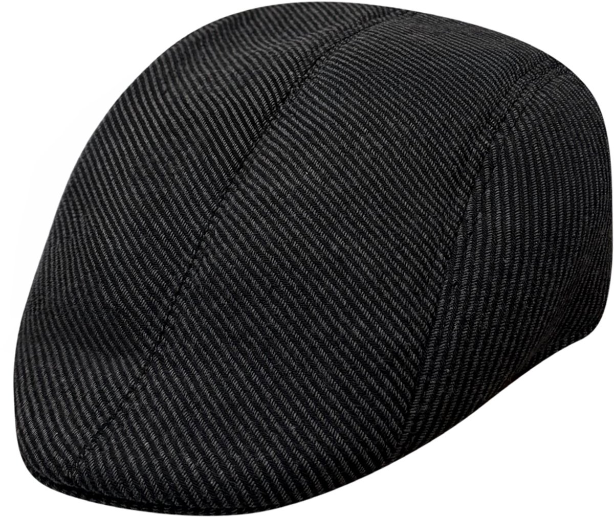 Purepeak Flat Caps Heren - Platte Pet - Grijs - Visgraad