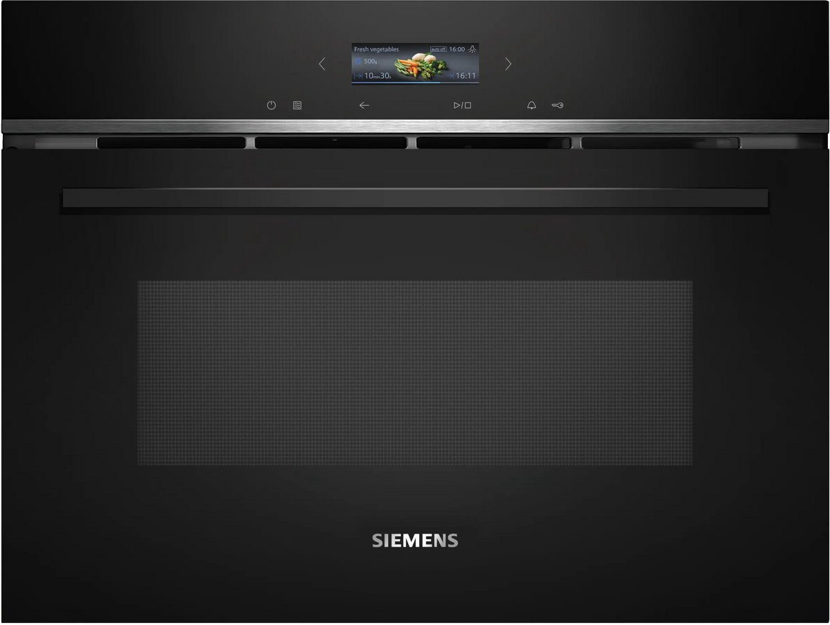 Siemens CE732GXB1-1 iQ700 Inbouwmagnetron met grill Zwart + 3 Jaar Gratis Extra Garantie