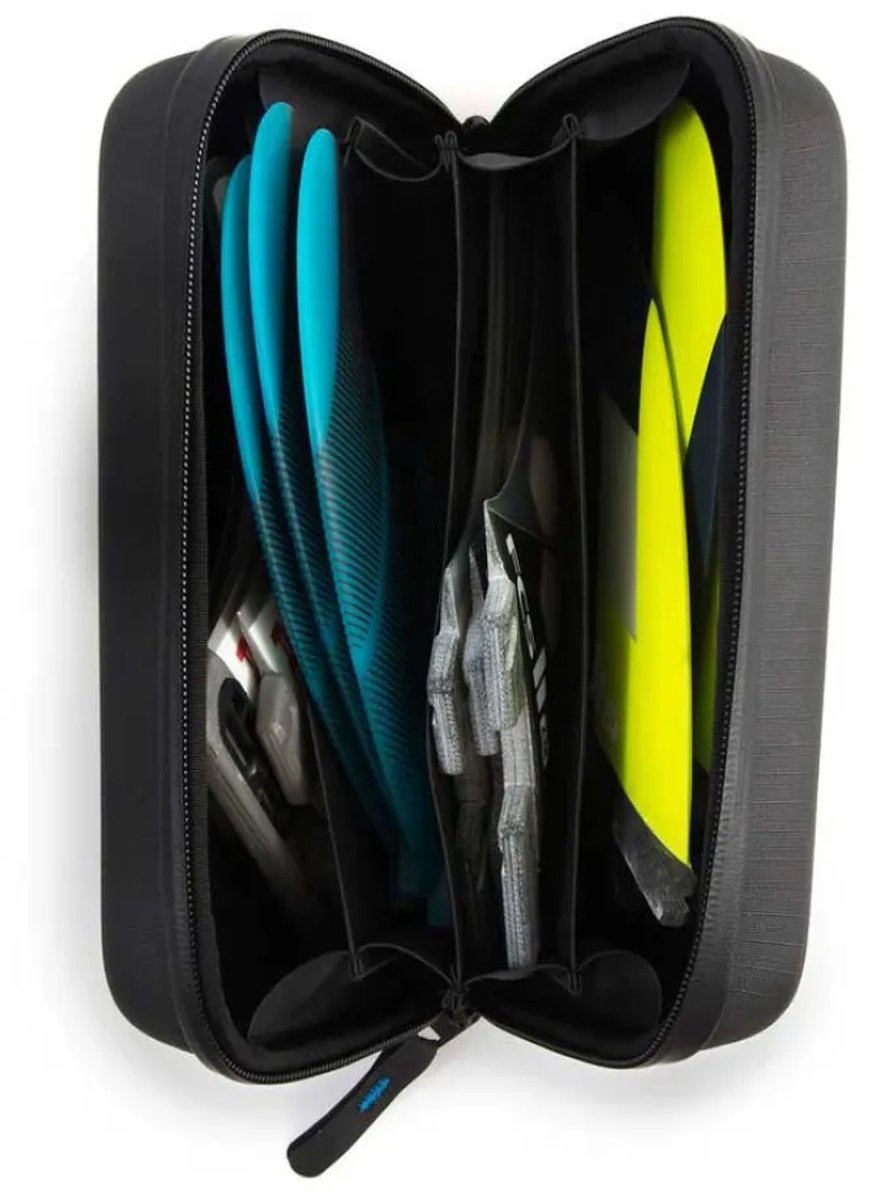 Fcs Fin Case 4 Sets Surf Vin Zwart