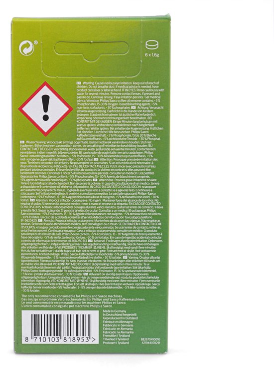 Philips / Saeco CA6704/10 - Koffiemachinereiniger