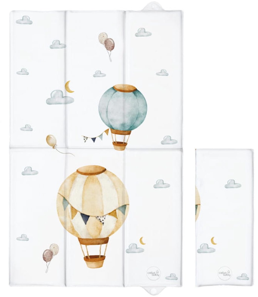 Ceba Baby Balloons - Verschoonmatje - 60x40 cm - Opvouwbaar - Veilig voor de Huid