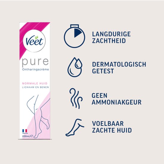 Veet Pure Ontharingscreme Normale Huid