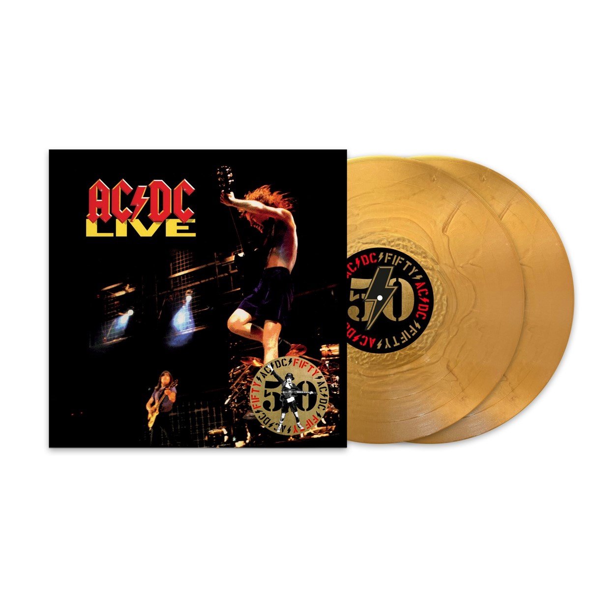 AC/DC - Live (50th Anniversary Gold Vinyl)
