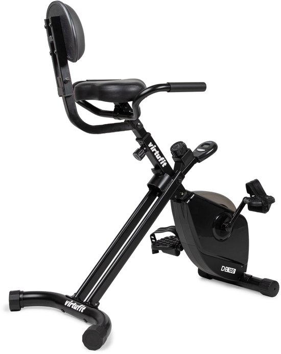 VirtuFit DB100 Opvouwbare Deskbike met Rugleuning - VirtuFit - €152,52
