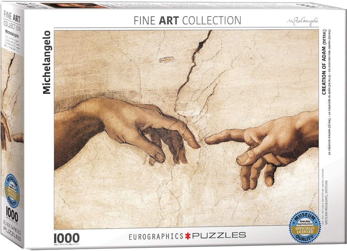 Puzzel 1000 Stukjes - Legpuzzel Kunst - Ontspanning Thuis - Gelicentieerd Kunstwerk - 68 x 48 cm