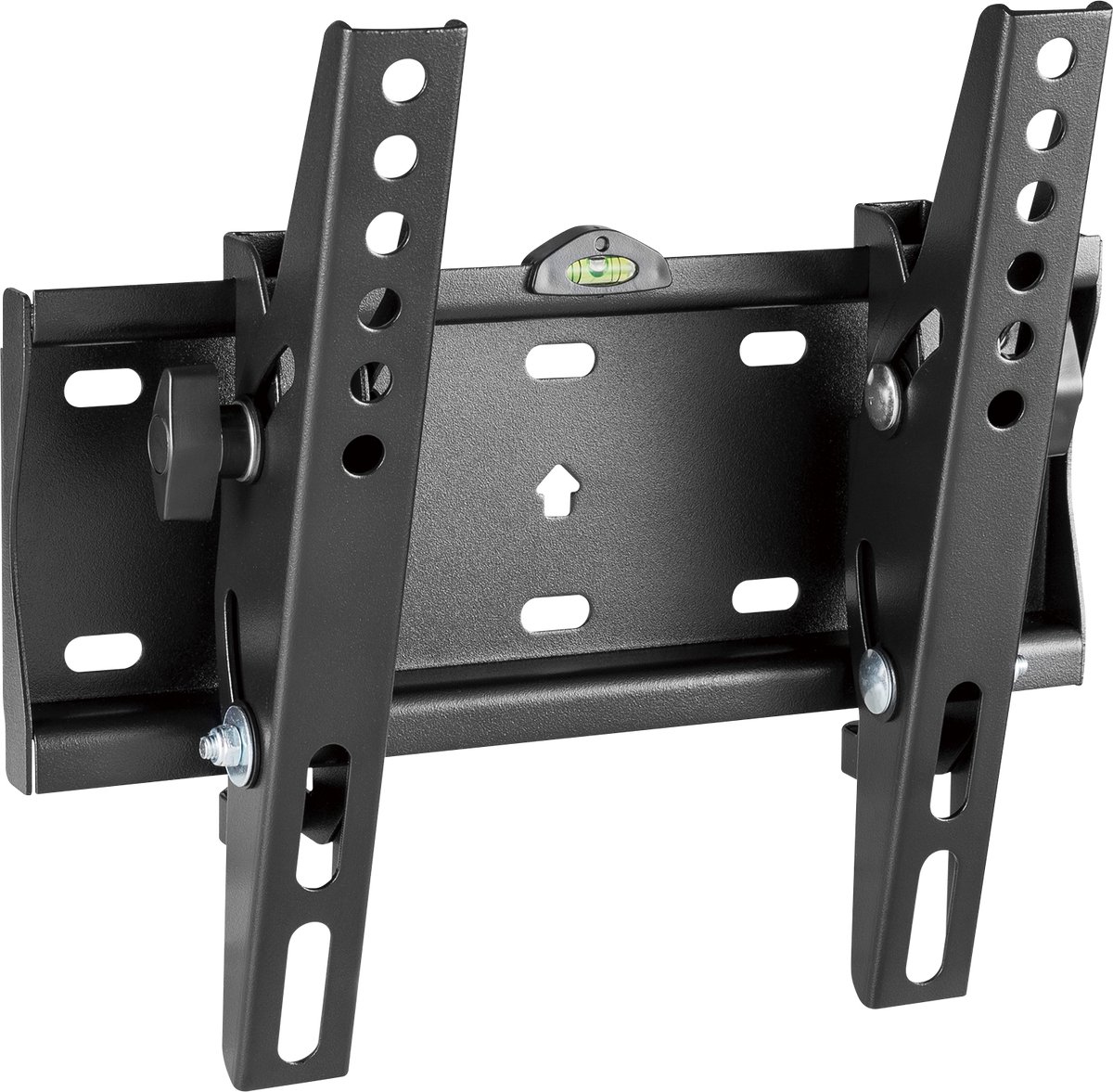 Cabletech Universele Televisie Muurbeugel voor LED LCD TV van 23'' tot 42'' Inch - Verticaal Instelbaar - Max Belastbaar Gewicht 30 kg - TV beugel