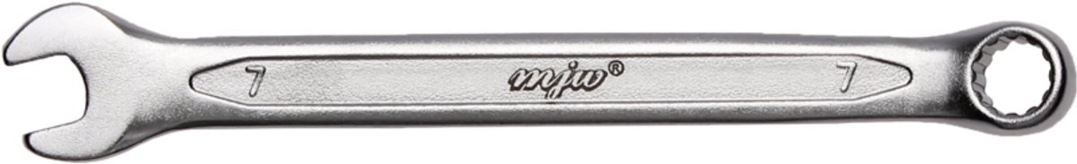 MJW Ringsleutel 7mm Cr-V Staal DIN 3113