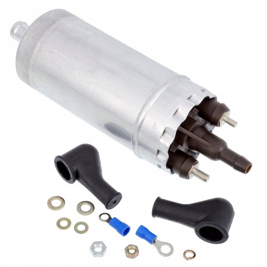 Universele 12V Brandstofpomp - Externe Pomp - WP205 - 140 L/h - 3 Bar van Merkloos — afbeelding 2