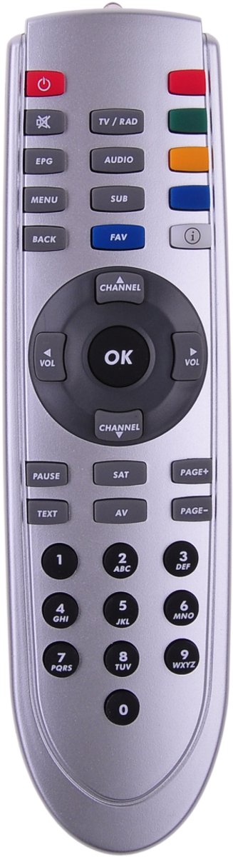Canal+ Strong 6880 - Afstandsbediening - Ergonomisch - Plug and Play - Compatibel