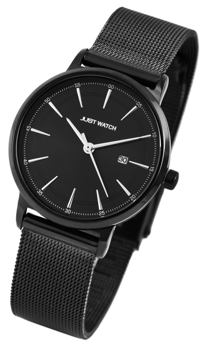 JUST WATCH dameshorloge roestvrij staal Pina Just Watch dameshorloge roestvrij stalen mesh band
