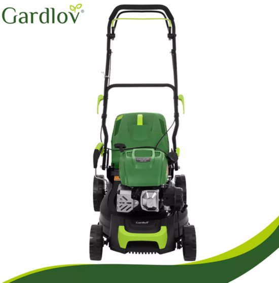 Gardlov Krachtige benzine grasmaaier met 50 liter opvangbak en 8 maaihoogtes en 40,6 cm maaibreedte — afbeelding 4