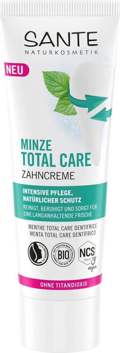 Sante Dental med toothpaste mint bio 75 Milliliter