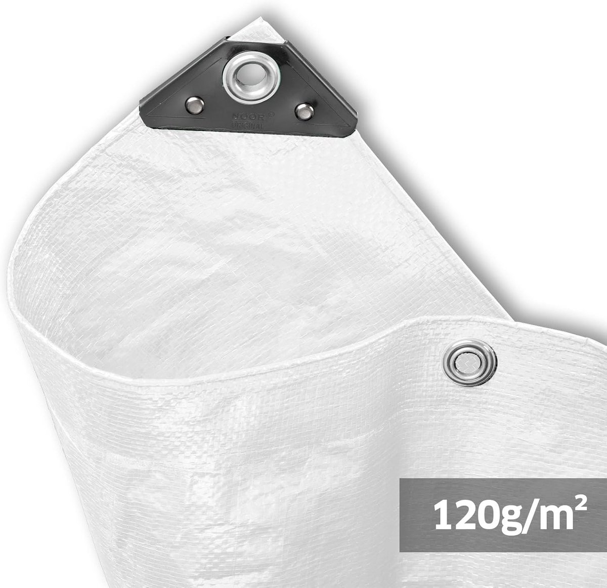 Rolmaat 30 x 6 cm Wit voor Tuin en Buiten?