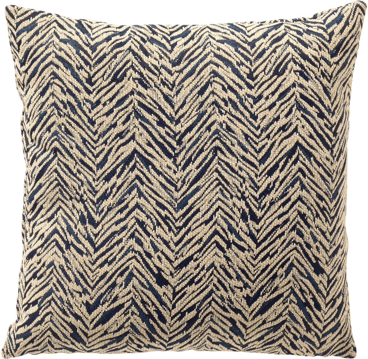 Dutch Decor - AUGUSTA - buitenkussen 45x45 cm - waterafstotend en uv-bestendig - Insignia Blue - blauw
