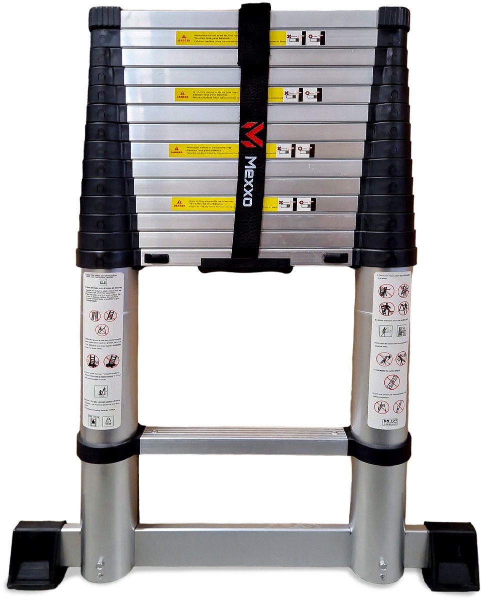 Mexxo aluminium telescopische ladder 4,40 meter