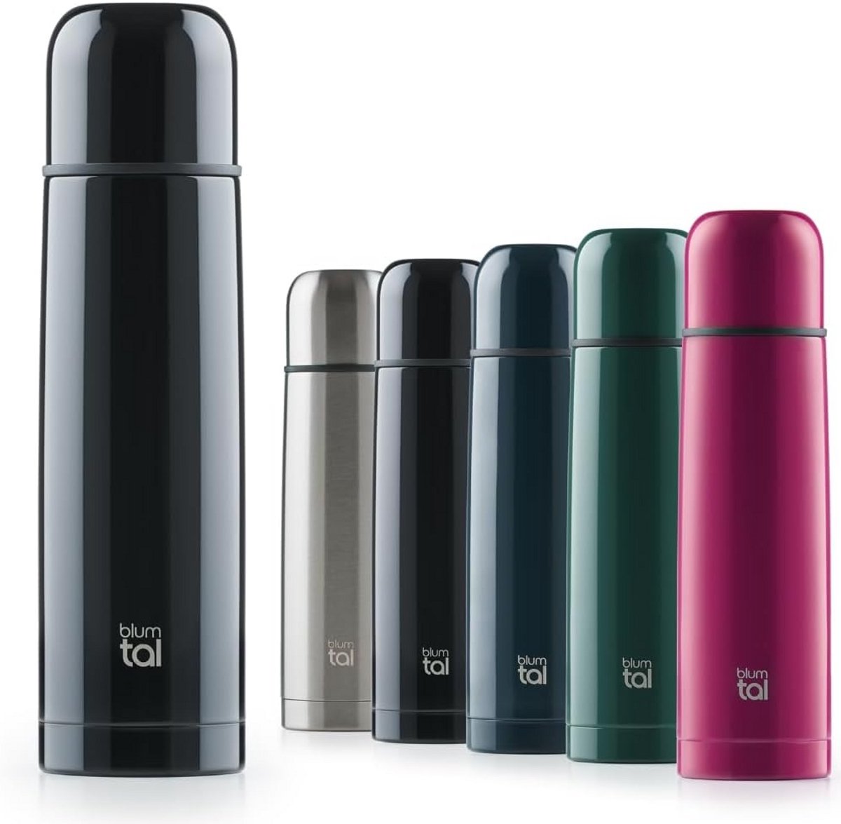 Lekvrije Thermosfles Roestvrij Staal 500 ml - Beker voor Warme en Koude Dranken