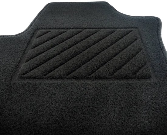 Tip-it - Jeu de tapis de voiture Peugeot E-2008 (UD_, US_, UY_, UJ_, UR_, UC_) 2020 - 2024 - Ajustement parfait - 4 pièces