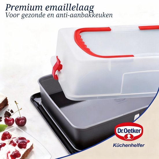 Dr. Oetker Vierkante bakvorm 24 cm deals